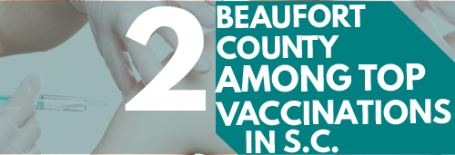 beaufort county among top vaccinations in s.c.