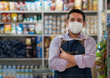 Grocery store staff