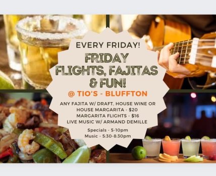 Friday Flights, Fajitas & Fun!
