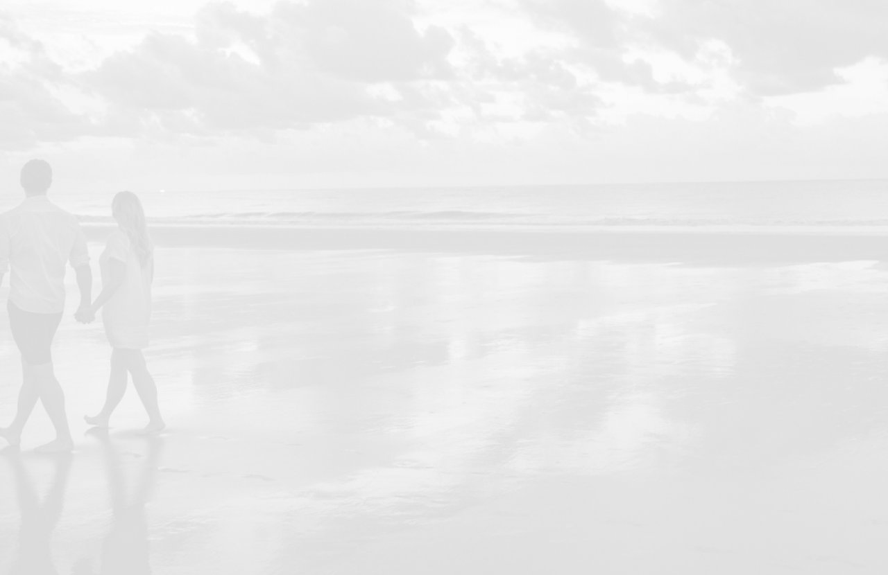 walking on beach