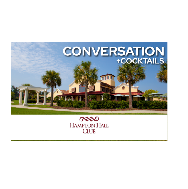 conversations and cocktails